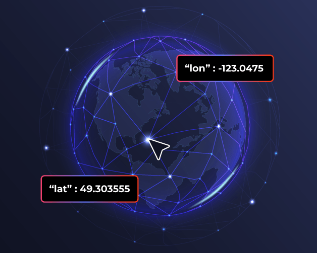 Easily access air cargo coordinates